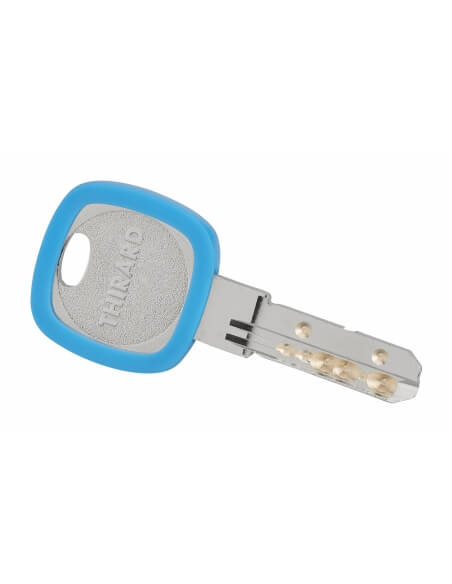 Vista aggiuntiva 1 di Anello portachiavi Ø 30 mm, colori assortiti – THIRARD