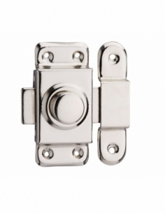 Serratura per mobili, 30 mm, acciaio nichelato – THIRARD