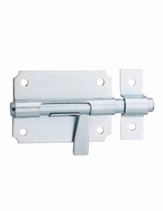 Chiusura a chiavistello per porta,  Ø 10mm, acciaio - THIRARD