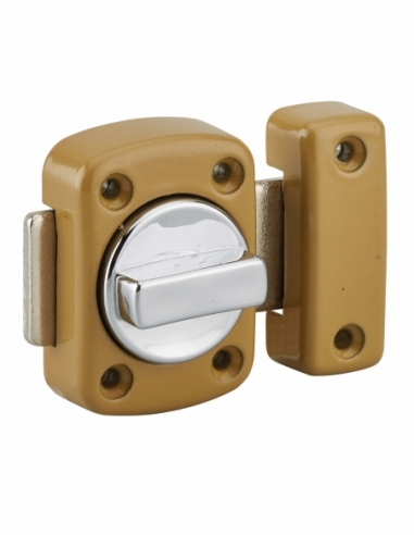 Chiavistello automatico Concorde per porte interne, 30 mm, acciaio, bronzo epossidico – THIRARD