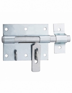 Chiusura a chiavistello per porta, Ø 12 mm, porta lucchetto, acciaio – THIRARD