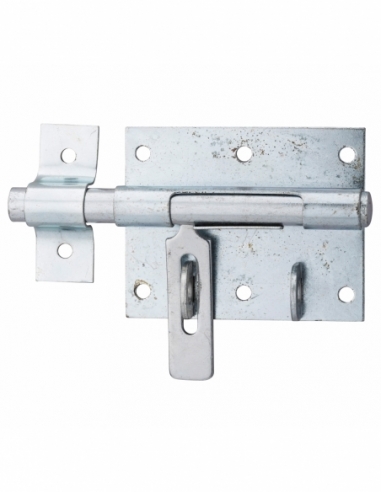 Serratura per cancello con porta a lucchetto, chiusura a chiavistello Ø 12 mm – Serrurerie de Picardie