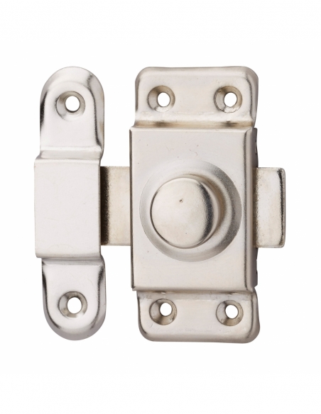 Chiavistello automatico manopola rotante per porta mobile, 30 mm, catenaccio acciaio galvanizzato – Serrurerie de Picardie