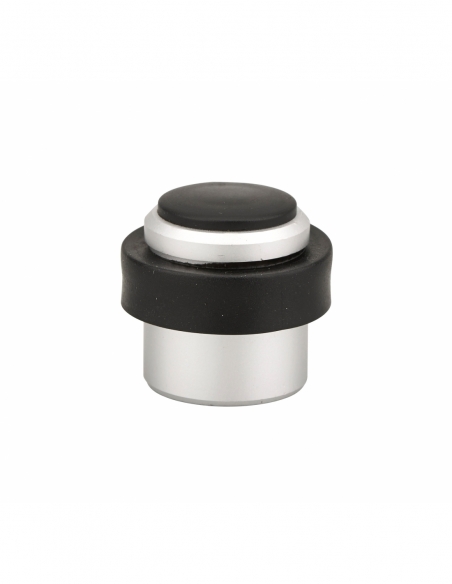 Fermaporta da pavimento, argento, Ø 30 mm, altezza 32 mm – Serrurerie de Picardie