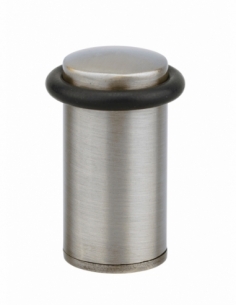 Fermaporta da pavimento, satinato, Ø 29 mm, altezza 58 mm – Serrurerie de Picardie