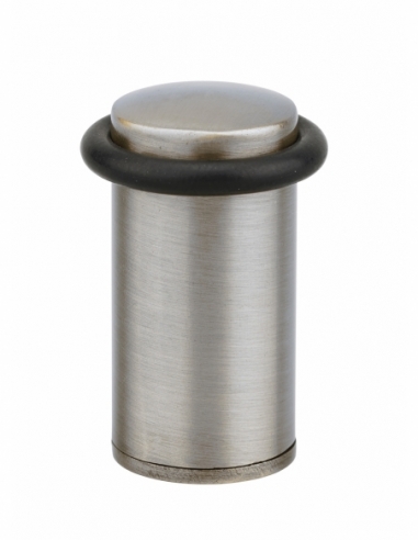 Fermaporta da pavimento, satinato, Ø 29 mm, altezza 58 mm – Serrurerie de Picardie