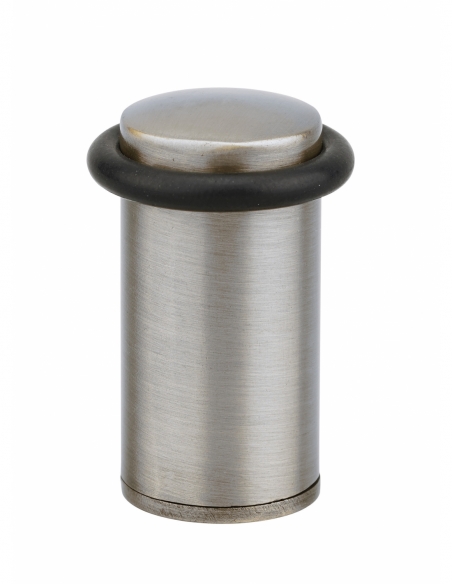 Fermaporta da pavimento, satinato, Ø 29 mm, altezza 58 mm – Serrurerie de Picardie