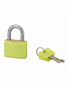 Lucchetto con chiave SP Color, 30 mm, arco in acciaio temprato, 2 chiavi – Serrurerie de Picardie