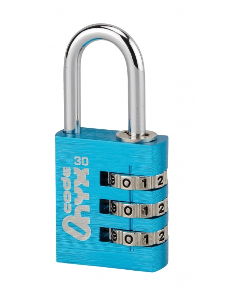 Lucchetto Code, 30 mm, arco in acciaio nichelato, 3 cifre – Serrurerie de Picardie