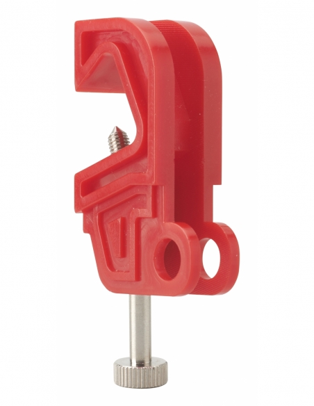 Blocco di sicurezza universale per mini-interruttori con manopola per leva da 10 a 17mm, Lockout Tagout LOTO - THIRARD