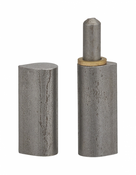 Vista aggiuntiva 1 di Cerniera a saldare H 60 mm con boccola in ottone – THIRARD