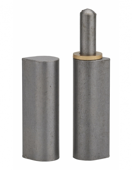 Vista aggiuntiva 1 di Cerniera a saldare H 140 mm con boccola in ottone – THIRARD
