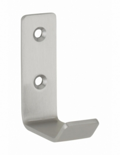 Gancio appendiabiti in acciaio inox satinato, altezza 59 mm – THIRARD