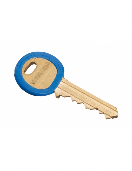 Vista aggiuntiva 1 di Anello portachiavi Ø 24 mm, blu – THIRARD