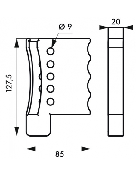 cavo regolabile Ø 3 mm lungo 0,60 m, Lockout Tagout LOTO - THIRARD