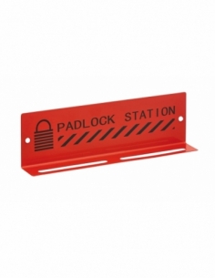 Stazione portalucchetti, capacità 10 lucchetti, lunghezza 270 mm – THIRARD