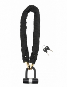 Catena rivestita in nylon, lunghezza 0,90 m, 2 chiavi – THIRARD