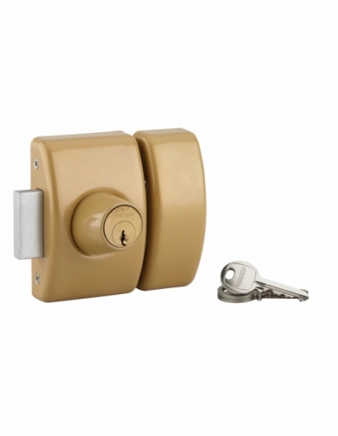 Cilindro doppio DESIGN a 5 perni Ø 23 x 50 mm, bronzo, 3 chiavi – THIRARD