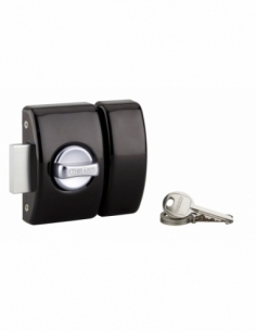 Cilindro DESIGN a 5 perni, 50 mm, nero, 3 chiavi – THIRARD