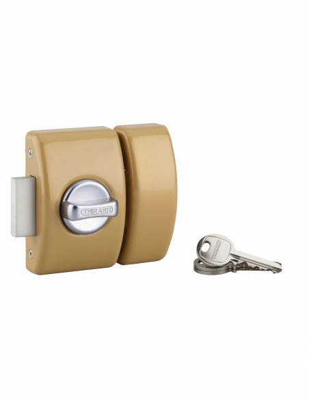 Cilindro DESIGN a 5 perni, 40 mm, bronzo, 3 chiavi – THIRARD