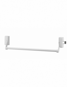 Serratura antipanico a 1 punto laterale, reversibile, verniciata bianca, porta max 1150 mm – THIRARD