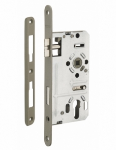 Cassa serratura per cilindro europeo, asse 55 mm, interasse 72 mm, sinistra – THIRARD
