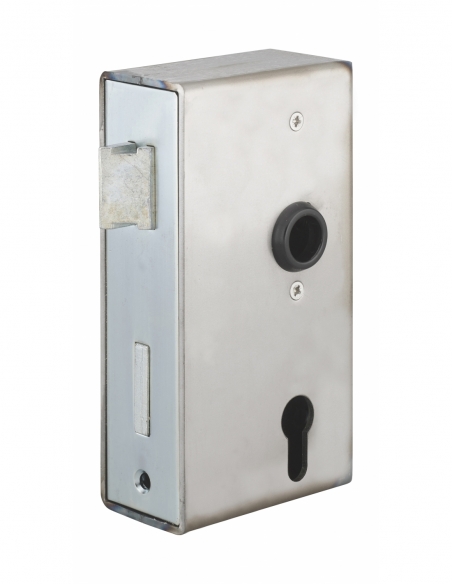 Serratura da saldare per cilindro europeo e cancello, asse 60 mm, tubo 50 mm – THIRARD