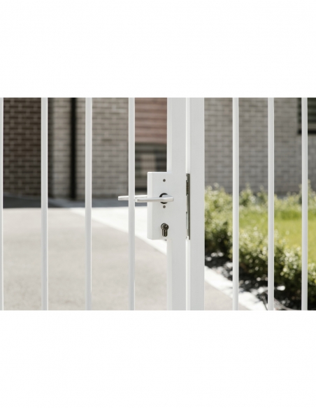 Serratura da saldare per cilindro europeo e cancello, asse 60 mm, tubo 40 mm – THIRARD