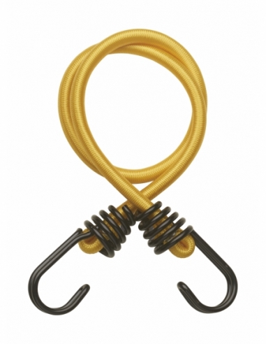 Set di 2 tenditori elastici Ø 8 mm x 60 cm con gancio, gialli – THIRARD