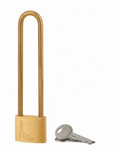 Lucchetto TYPE 1 40 mm in ottone, arco in ottone, 2 chiavi – THIRARD