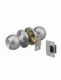 Serratura con scrocco, cromo opaco, asse regolabile 60/70 mm – THIRARD