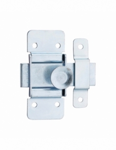 Chiusura a chiavistello per porta, acciaio, piatto 18 mm, zincato – THIRARD