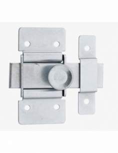 Chiusura a chiavistello per porta, acciaio, piatto 21 mm, zincato – THIRARD