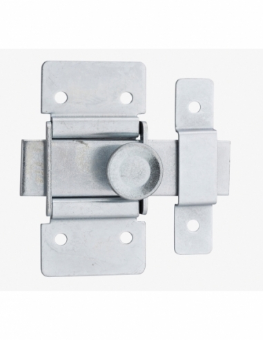 Chiusura a chiavistello per porta, acciaio, piatto 21 mm, zincato – THIRARD