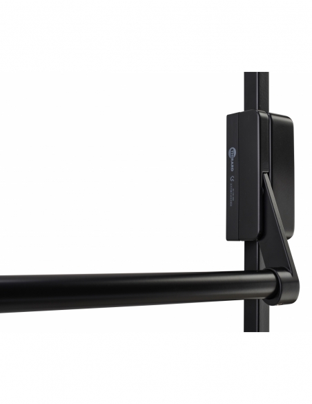 Vista aggiuntiva 1 di Serratura antipanico reversibile a 2/3 punti, chiusura alta e bassa, nera, porta max 1150 mm – THIRARD