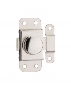 Serratura per mobili, 25 mm, acciaio nichelato – THIRARD