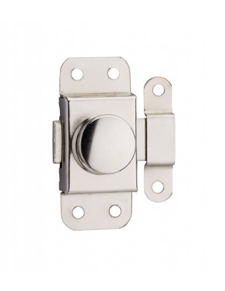 Serratura per mobili, 25 mm, acciaio nichelato – THIRARD