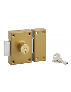 Serratura a doppia entrata, cilindro Ø25 x 40 mm, 3 chiavi - SERRUPRIX