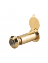 Spioncino ottico 170°, ottone lucido con coperchio otturatore – THIRARD