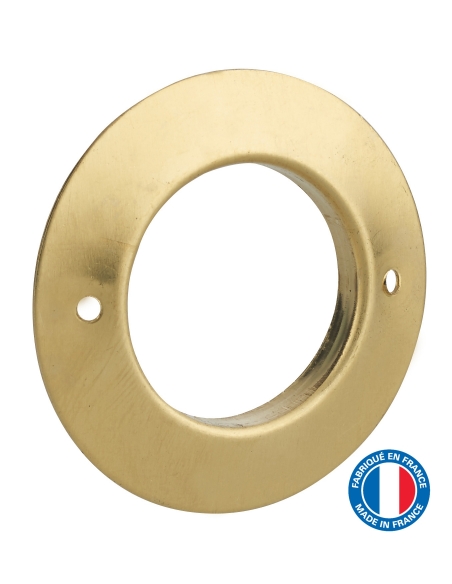 Borchia rosetta per cilindro Ø24mm, ottone - THIRARD