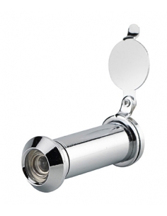 Spioncino ottico 160° in ottone cromato con copriobiettivo – THIRARD