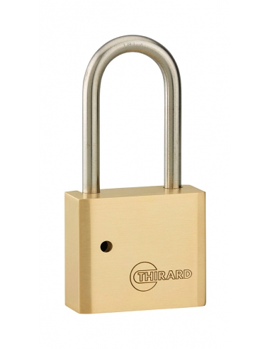Lucchetto con arco in acciaio inox per cilindro europeo, cilindro escluso – THIRARD