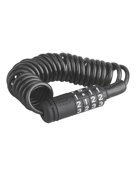 Antifurto per monopattino elettrico, cavo Ø 4 mm lungo 1,50 m, combinazione modificabile – THIRARD