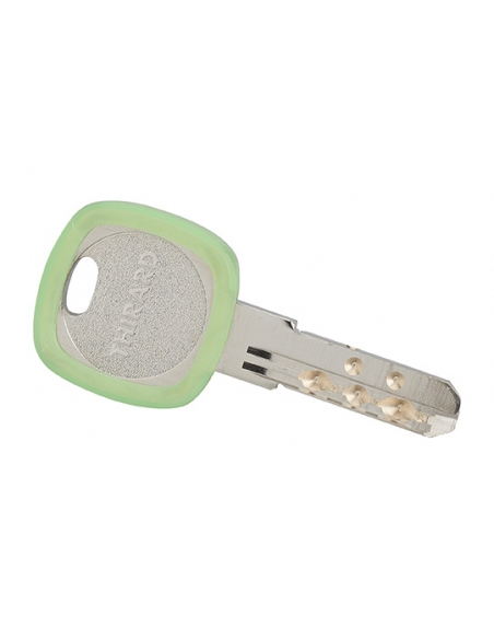 Vista aggiuntiva 1 di Anello portachiavi Ø 24 mm, verde – THIRARD