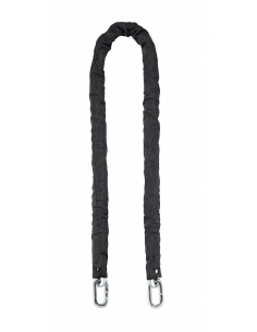 Catena antifurto LOOPS Ø 10 mm, lunghezza 1,5 m, acciaio cementato con rivestimento in nylon, nera – THIRARD
