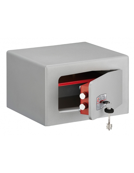 Vista aggiuntiva 1 di Cassaforte Portavalori libera installazione Bran, 22x35x30cm, con chiave - THIRARD