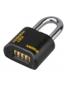 Lucchetto di sicurezza SRH in acciaio al molibdeno, nero, combinazione modificabile – THIRARD