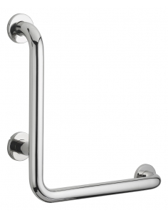 Barra di sostegno angolata 90°, Ø 32 mm, L 350 mm, acciaio inox lucido – THIRARD