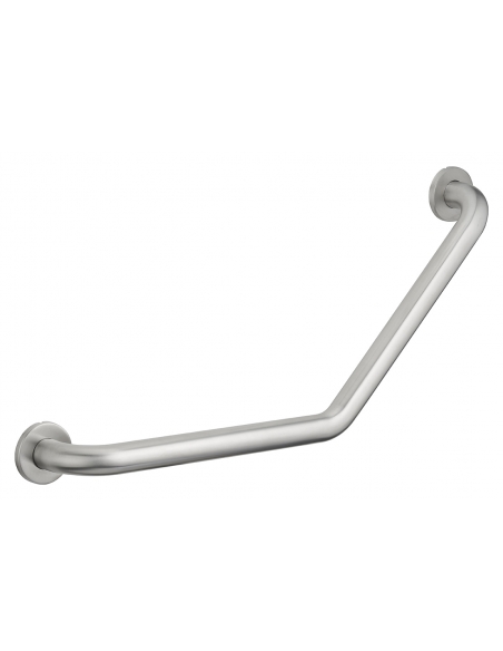 Barra di sostegno angolata 135°, Ø 32 mm, L 350 mm, acciaio inox spazzolato – THIRARD