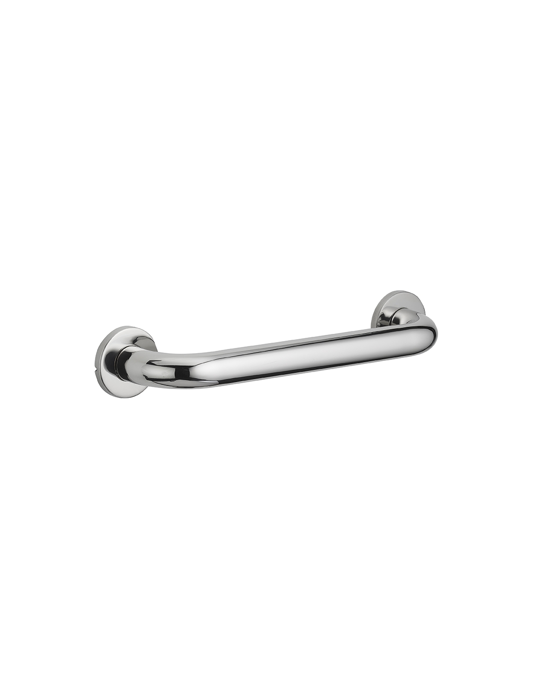 Maniglione bagno disabili, barra di ausilio dritta, 350mm, diametro Ø 32mm,  acciaio inox 304 cromato lucido